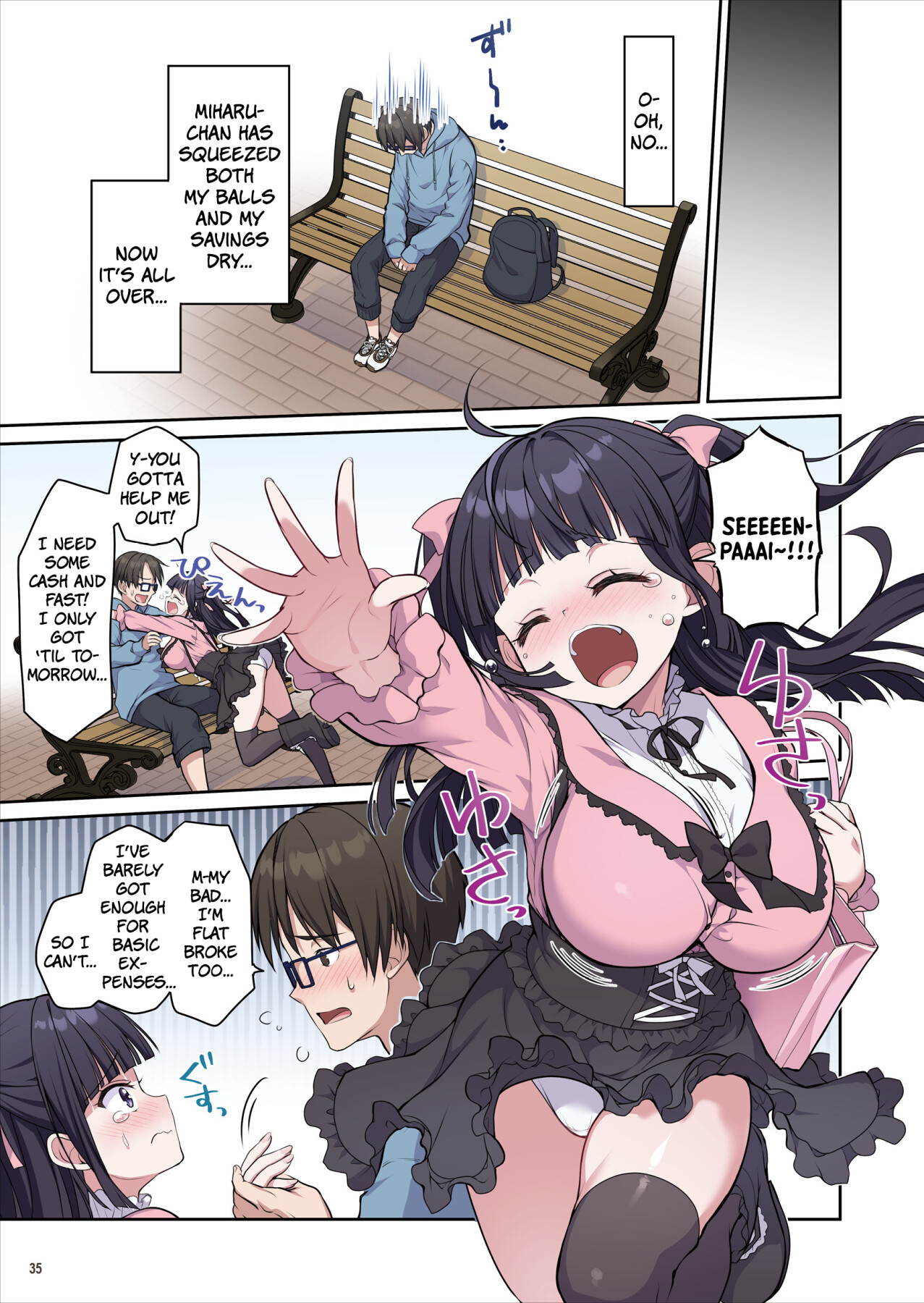 Hentai Manga Comic-This Cunningly Cute Jirai-kei Girl Is Gonna Suck Me (And My Wallet) Dry!-Read-36